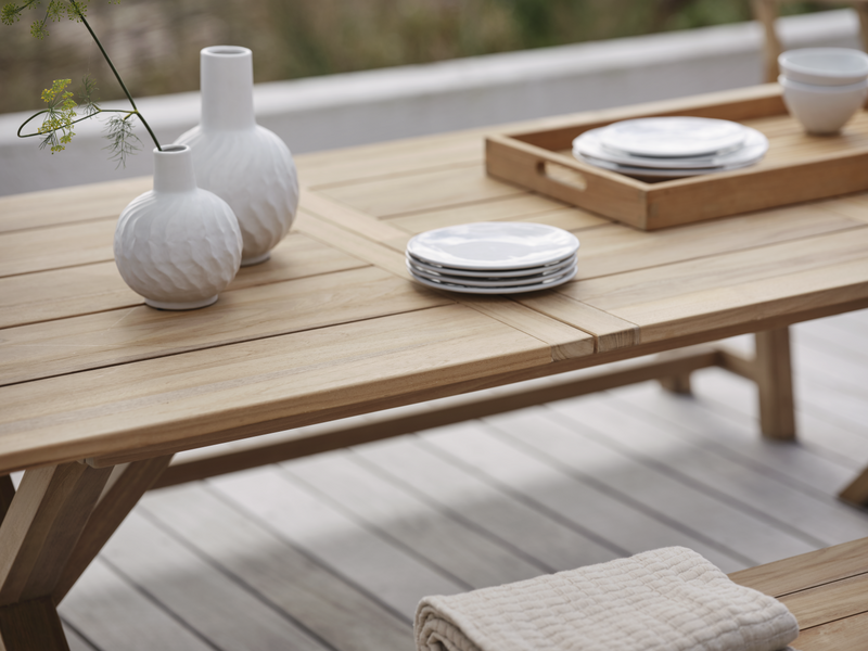 Brafab Brutus Matbord 100x200-265 cm i Teak