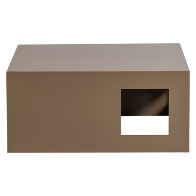 Vtwonen Modern Soffbord i MDF Trä Sandfärgad Högblank