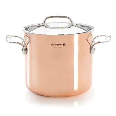 De Buyer Prima Matera hög gryta med lock induktion 20 cm