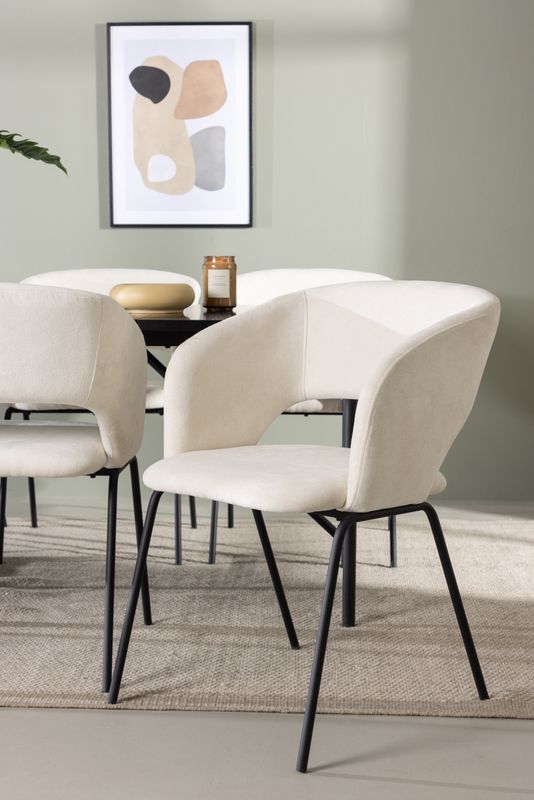 Venture Home Matgrupp Astrid med stolarna Day