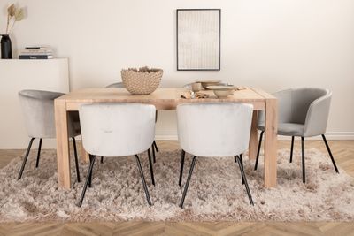 Venture Home Matgrupp Slider med stolarna Berit