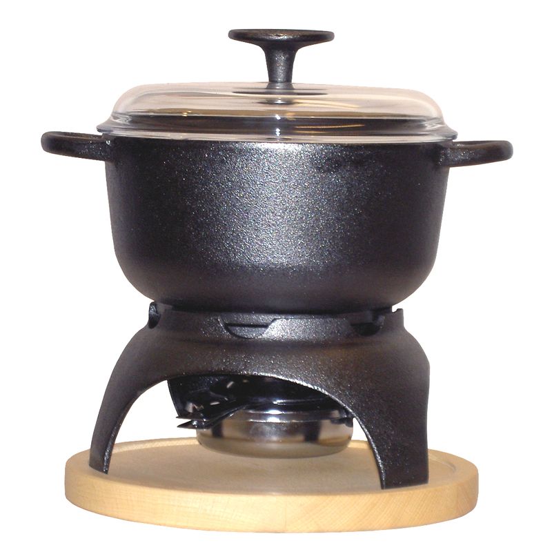 Ronneby Bruk Fondue-set MAESTRO 2l, glaslock.