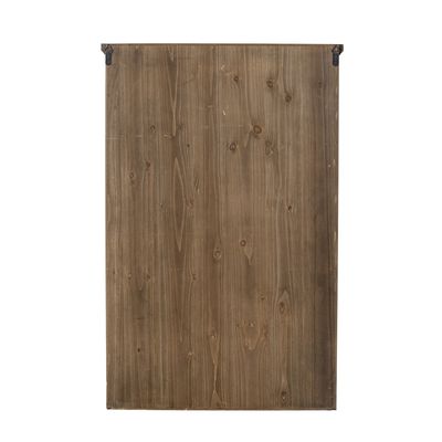 Bloomingville Hazem skåp, svart, granträ