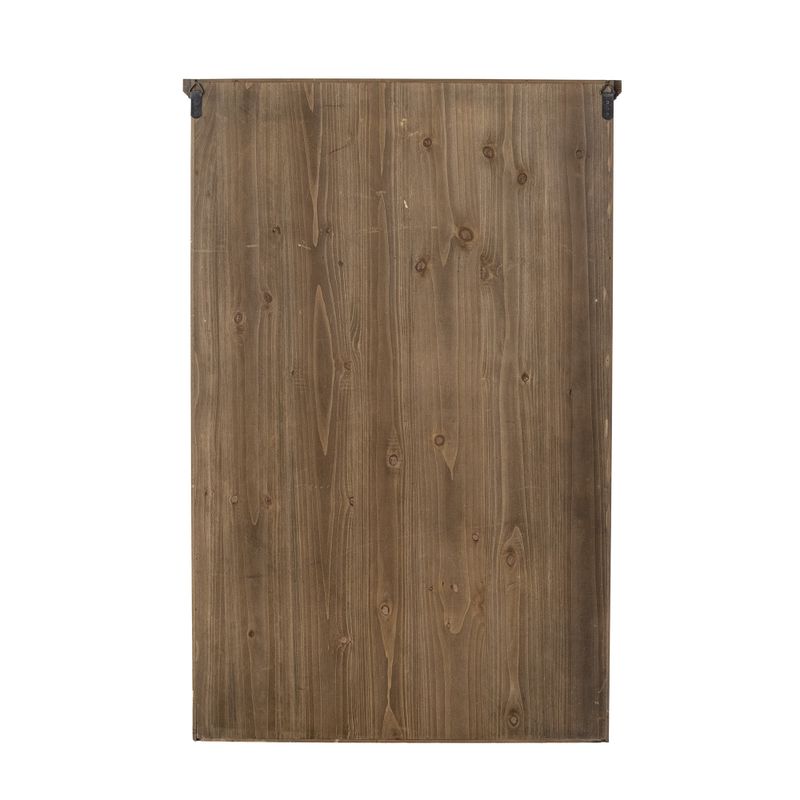 Bloomingville Hazem skåp, svart, granträ