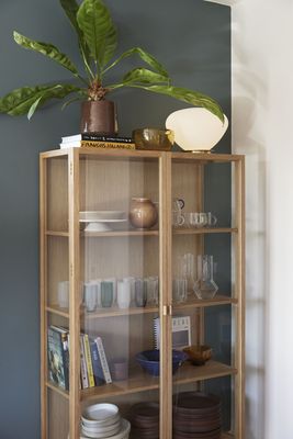 Hübsch Bean Bordslampa Vit