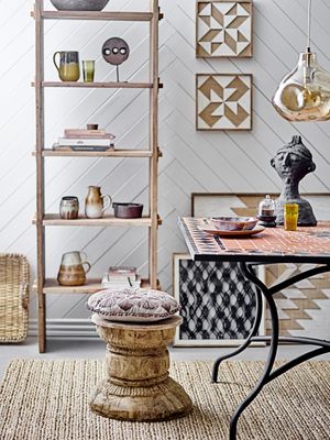 Bloomingville Azizi Pendellampa, Brun, Glas