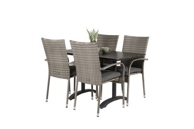 Venture Home Matgrupp Denver med stolarna Anna