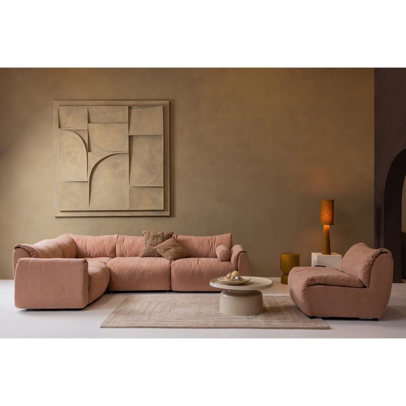 WOOOD HEKLA Sidobord Metall Orange