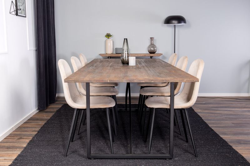 Venture Home Padang Rektangulär Matgrupp