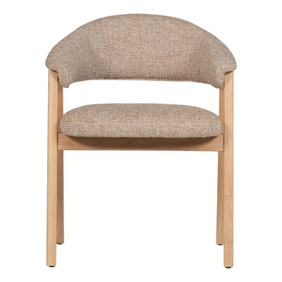 WOOOD Tunar Matstol med Armstöd i Naturligt Ek 2 st