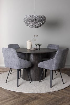 Venture Home Matgrupp Lanzo med stolarna Rosie