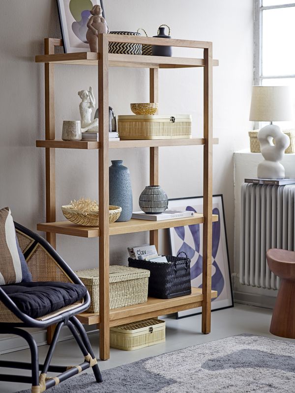 Bloomingville Loue Loungestol i Svart Rott­ing