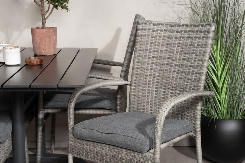 Venture Home Matgrupp Denver med stolarna Anna