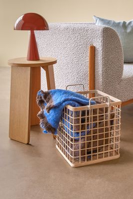 Hübsch Mush Bordslampa Mini Röd