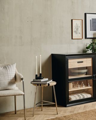 Nordal MORICE Pall, låg - svart/elfenben