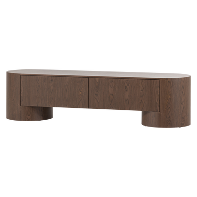 WOOOD VELARI TV-bänk i brun träfanér