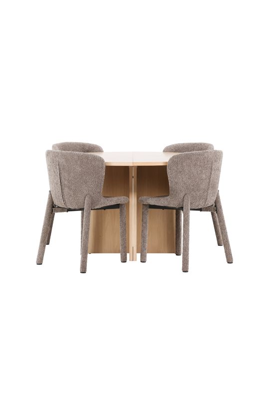 Venture Home Matbord Strada med Astoria Stol