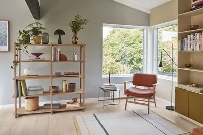 Hübsch Haze Loungestol Brun