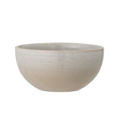 Bloomingville Taupe Skål, Grå, Stengods - 12-pack