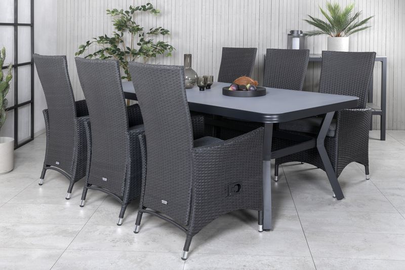 Venture Home Virya Rektangulär Matgrupp