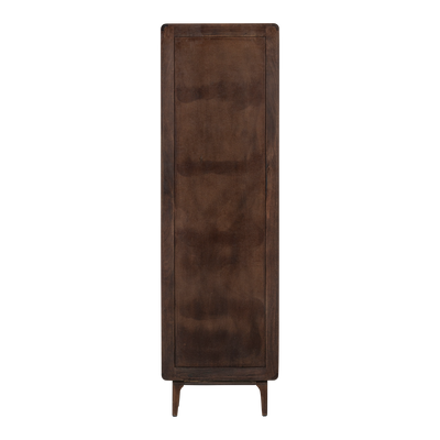 WOOOD LIYA Högskåp i Mörkbrun Mangoträ