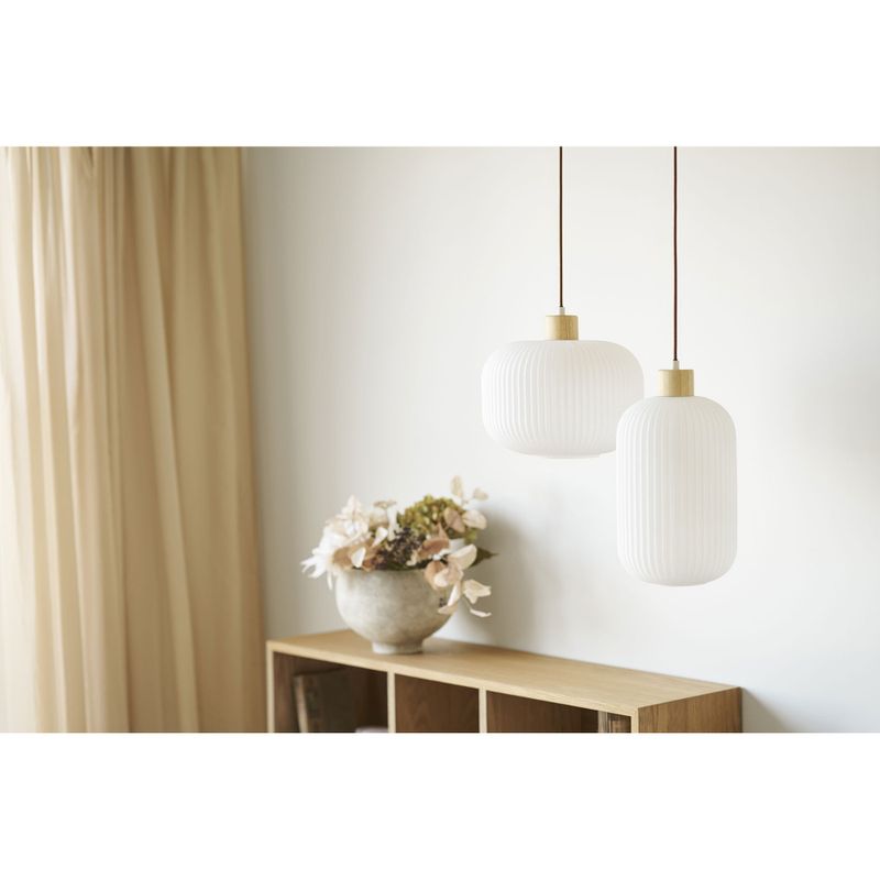 House Nordic Argalo Pendellampa 30 cm - Vit