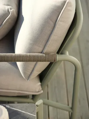 Brafab Lerberget 2,5-sits soffa grön / ash