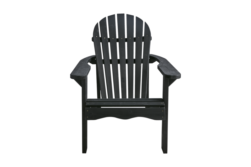 Brafab SKULE Adirondack-stol Svart