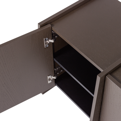 WOOOD BROCK TV-bänk 102 cm i askfanér