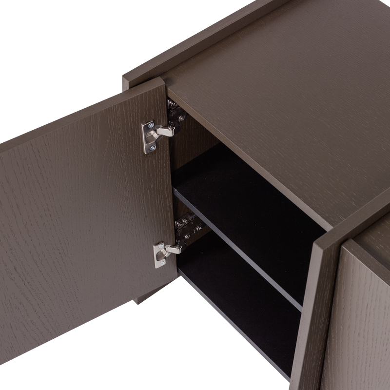 WOOOD BROCK TV-bänk 102 cm i askfanér