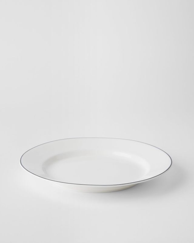 Gustavsberg NATUR Snövit, Tallrik 24 cm m bräm