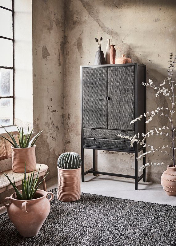 Affari of Sweden HARRY Skåp, Svart 170 cm