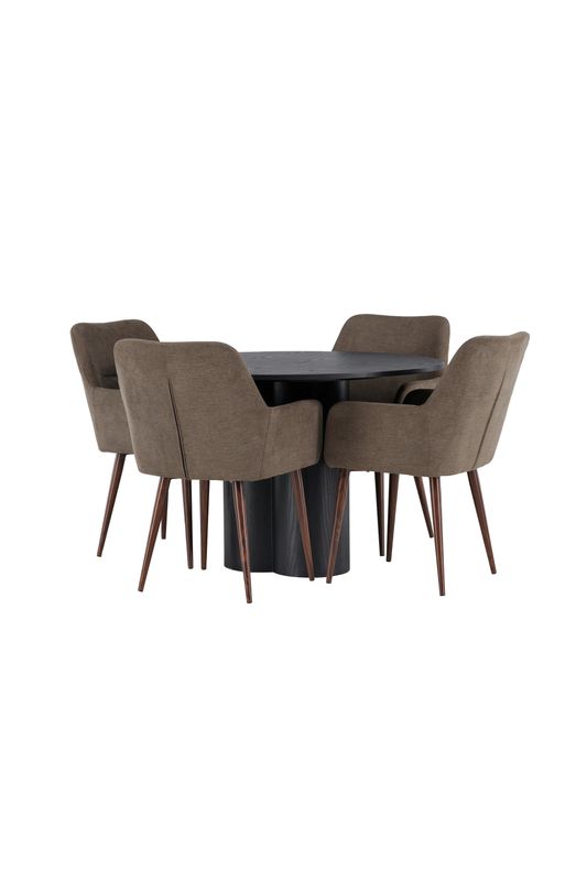 Venture Home Matgrupp Olivia med Stolar Tomorrow