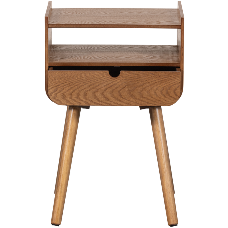 WOOOD Nils nattduksbord/sidobord trä natur