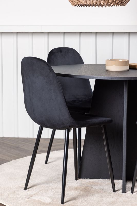 Venture Home Matgrupp Bootcut med 4st Matstolar Polar