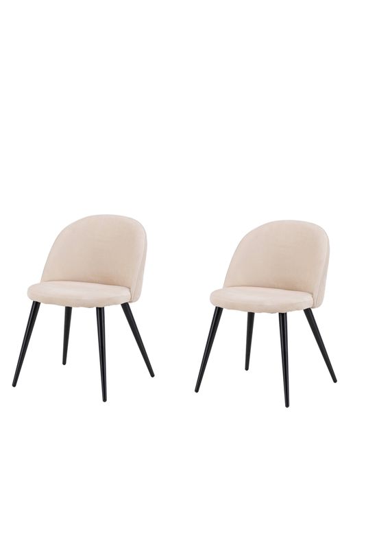 Venture Home Velvet Matstol 2-pack