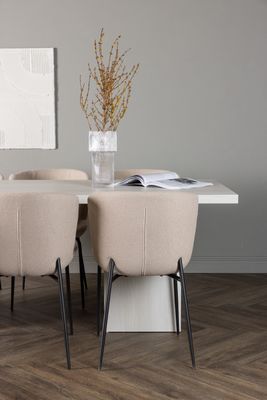 Venture Home Matgrupp Olga med stolar Modesto