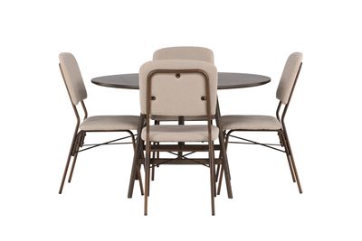 Venture Home Matgrupp Kaseindon med stolarna Seda