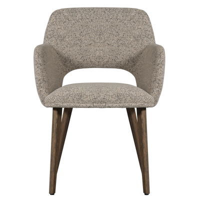 WOOOD Murat Matstol Natur med Träben Brun 2 st