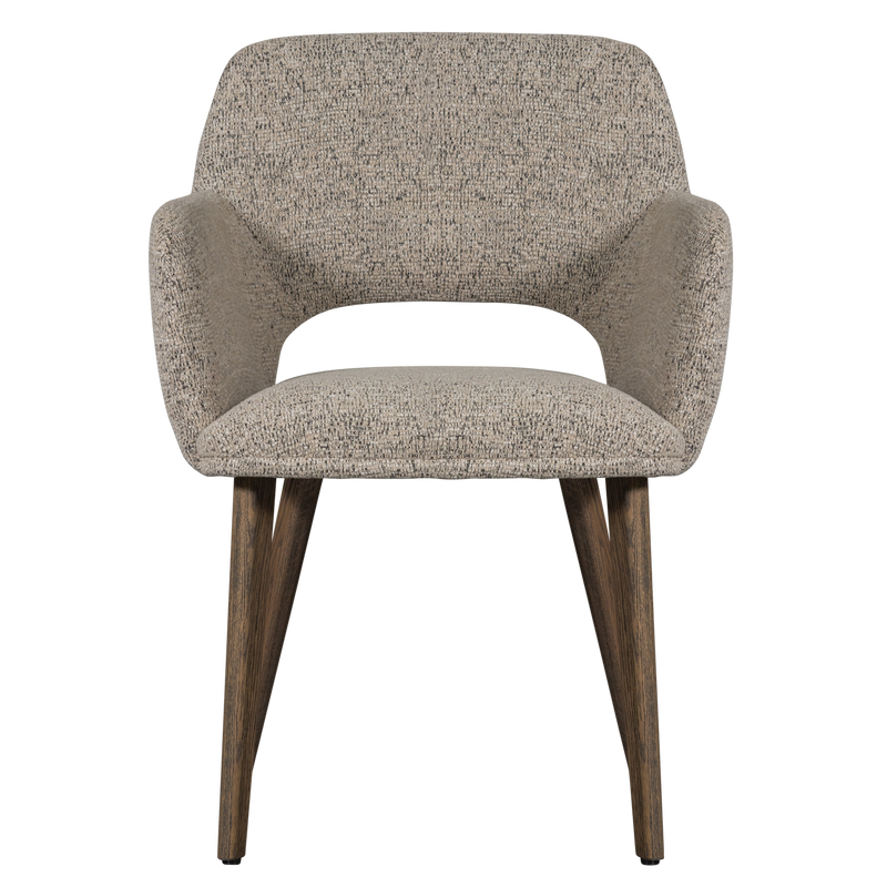 WOOOD Murat Matstol Natur med Träben Brun 2 st