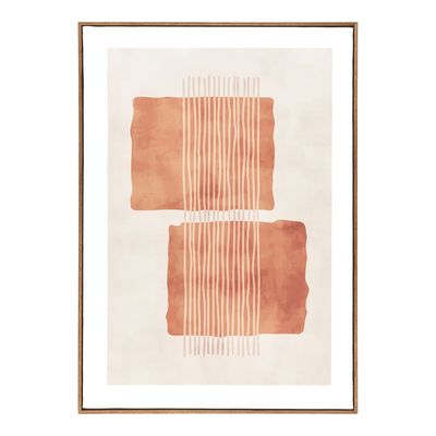 House Nordic Mina Kanvas Print Brun/Beige