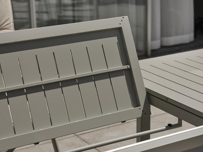 Brafab Lomma Förlängningsbart Matbord 100x194-312 cm Ljusgrå