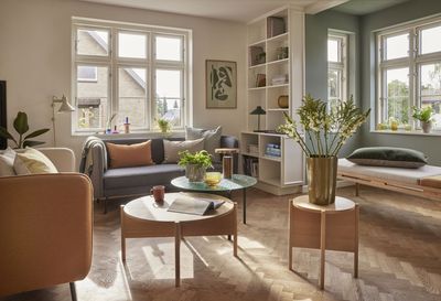 Hübsch BringMe Portabel Lampa i Borstad Mässing