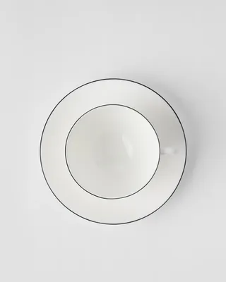 Gustavsberg NATUR Snövit Frukostgods, Rund