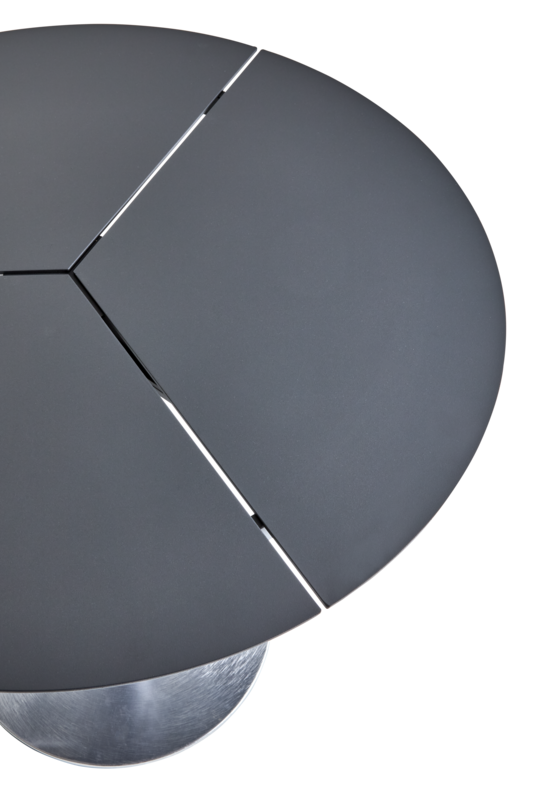 Brafab Peace Bistro Cafebord 80 cm Antracit