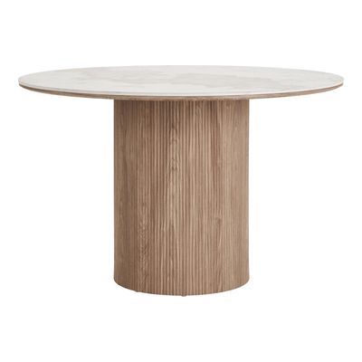 House Nordic Athens Matbord Vit/Brun