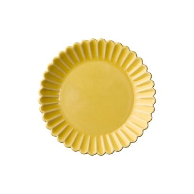 Affari of Sweden HULDA Tallrik, Gul 4-pack