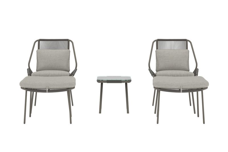 Venture Home Zakynthos Lounge Set Brun