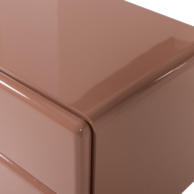 WOOOD Lustra Byrå/Nattduksbord i Högglans MDF