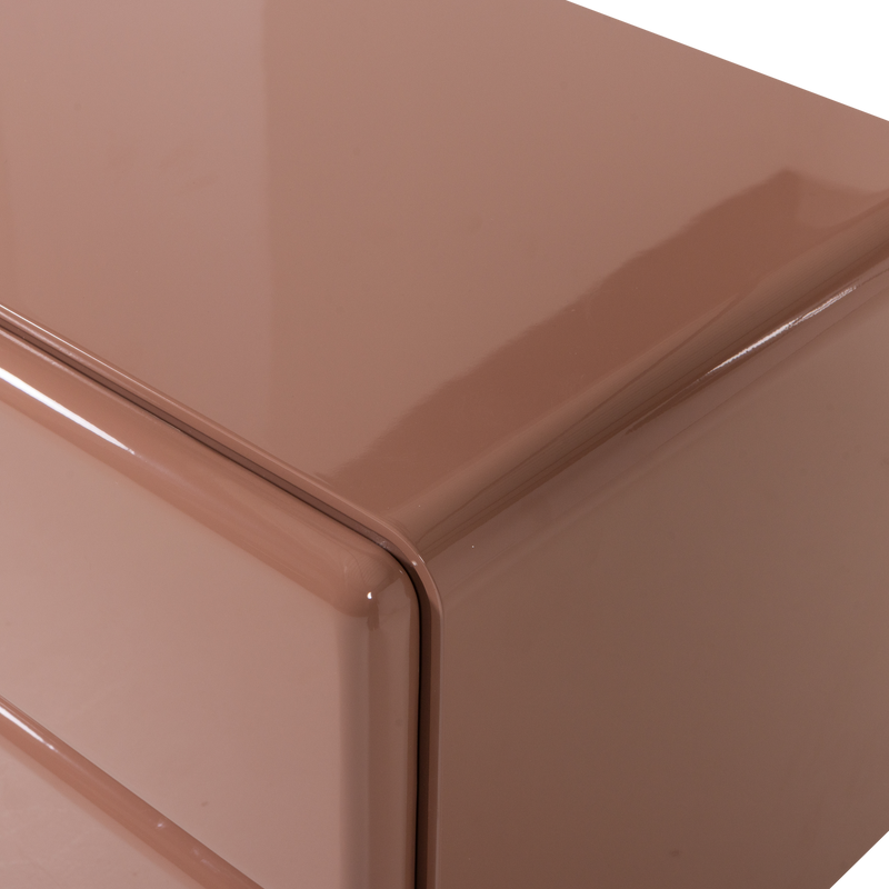 WOOOD Lustra Byrå/Nattduksbord i Högglans MDF